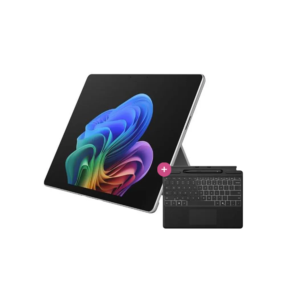 【Microsoft 微軟】鍵盤蓋組★Surface Pro-13吋 輕薄觸控 AI筆電(第12版/X2 Elite/16G/512G/OLED/W11H)