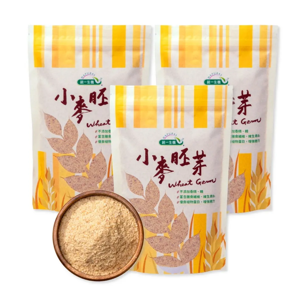 【統一生機】小麥胚芽250gx3包