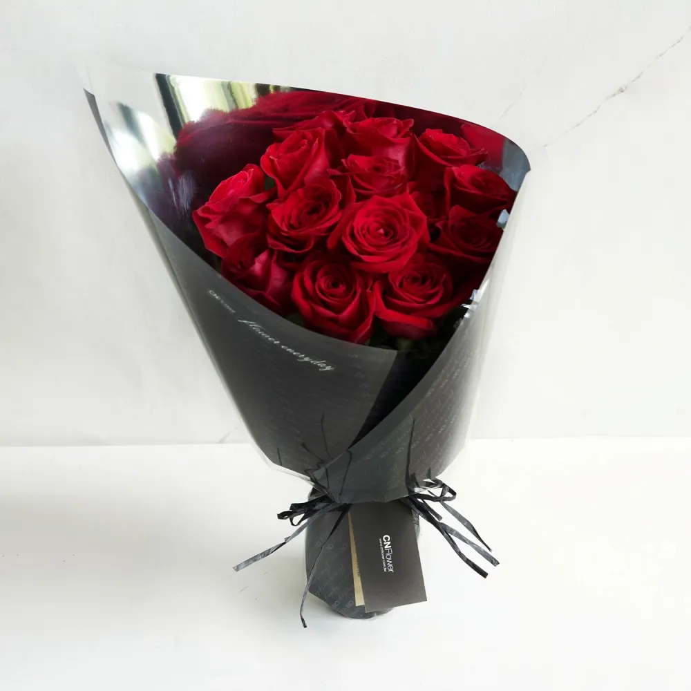 【CNFlower 西恩】經典浪漫 炙愛 紅玫瑰花束(送禮/鮮花/驚喜/浪漫)