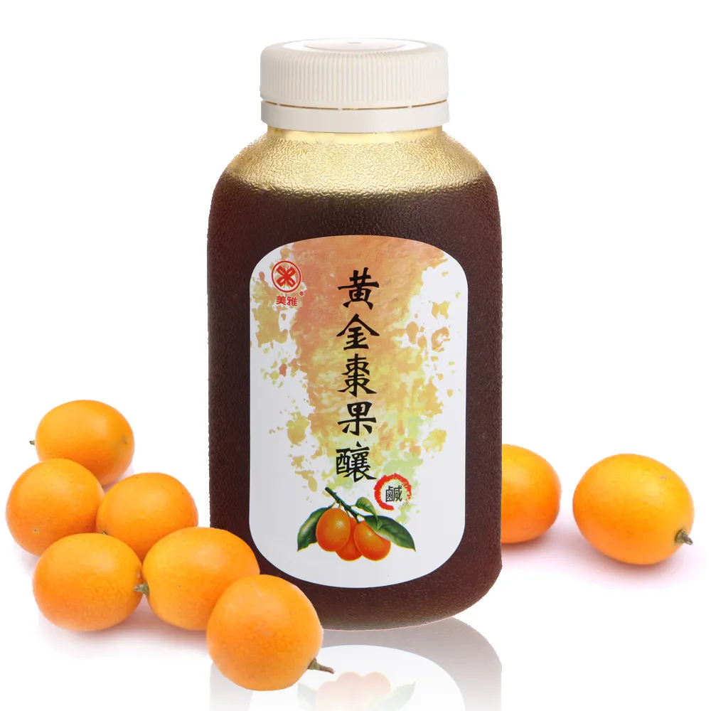 【美雅宜蘭餅】黃金棗果釀-鹹 500g(2瓶/組)