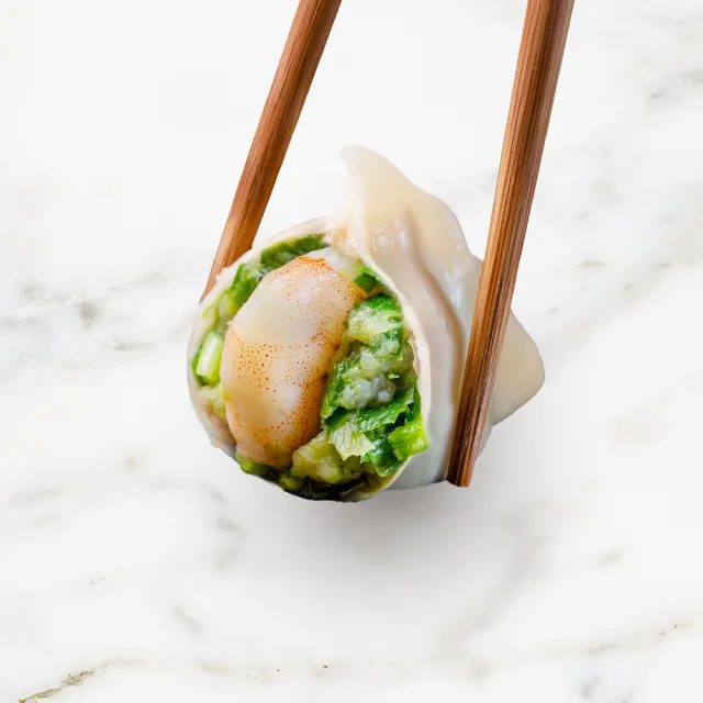 【漢來飯店】五星水餃分享組 高麗菜豬肉 高麗菜鮮蝦 韭菜鮮蝦 任選8包+贈精美提袋2只