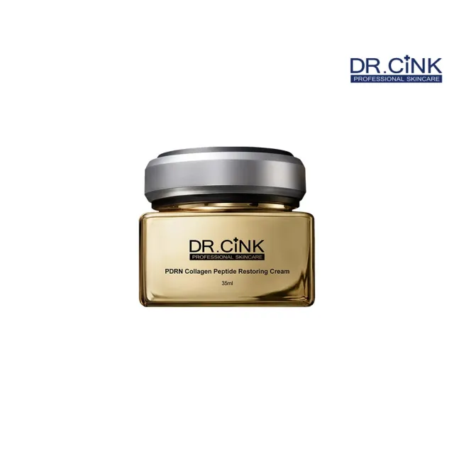 【DR.CINK 達特聖克】PDRN6500彈力霜 35ml(PDRN PN 6500ppm 雙重抗老肽 恢復彈性)