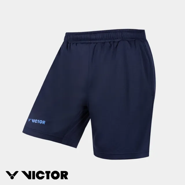 【VICTOR 勝利體育】針織運動短褲 中性款 (R-2613 B 藏青)