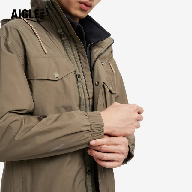【AIGLE】男女兩款 GORE-TEX 防水透氣外套｜AG-5A207/AG-5A107(男外套 女外套 防水透氣外套 防風外套)