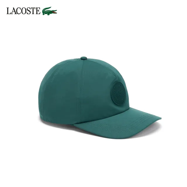 【LACOSTE】配件-王一博聯名系列平簷帽(龍舌蘭綠)