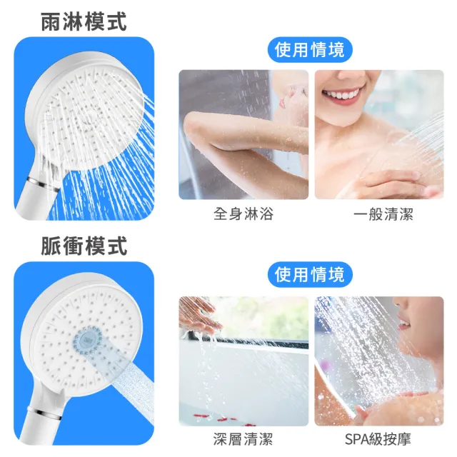 【3M】ShowerCare SF500除氯蓮蓬頭-1機5心組(加大花灑/兩段出水模式/省水)