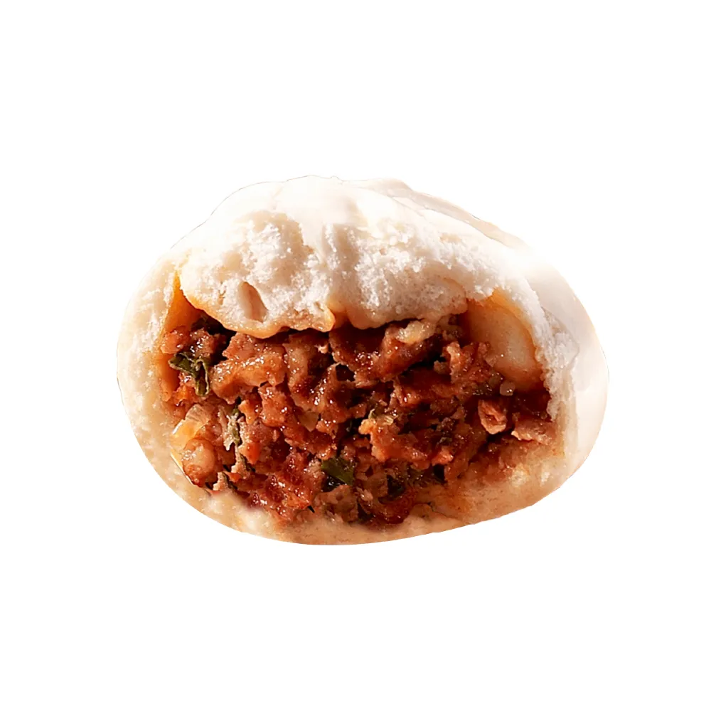 【良品開飯】國民包子 三星蔥燒包 3包組(每包4顆320g共12顆 台味 宜蘭三星蔥 香蔥)
