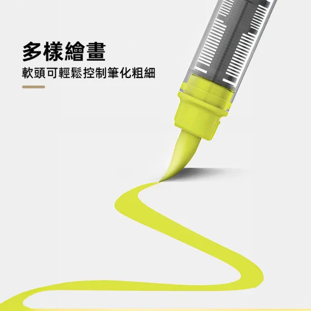 【上手家居】直液式丙烯馬克筆-48色(彩色筆/丙烯麥克筆/馬克筆丙烯/軟頭馬克筆/彩繪筆/丙烯筆/繪畫筆)