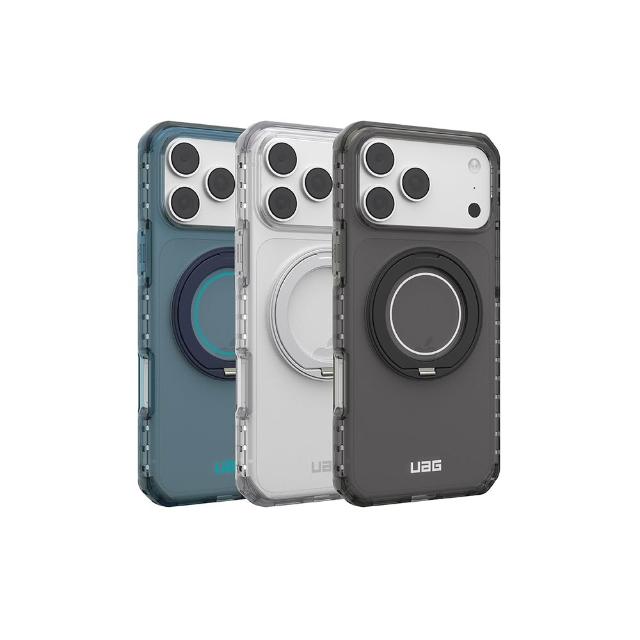 【UAG】iPhone 18/17 Pro/Pro Max 磁吸耐衝擊360支架全透保護殼(支援MagSafe 手機殼)