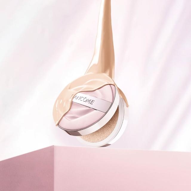 【LANCOME 蘭蔻】官方直營 唯我水霧光精華持久氣墊(LANCOME/氣墊粉餅/唯我氣墊)