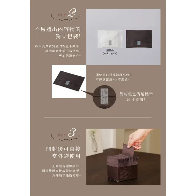【日本大王】elis愛麗思Lunafit超薄款 經典黑色6入組 (衛生棉 102-120片)
