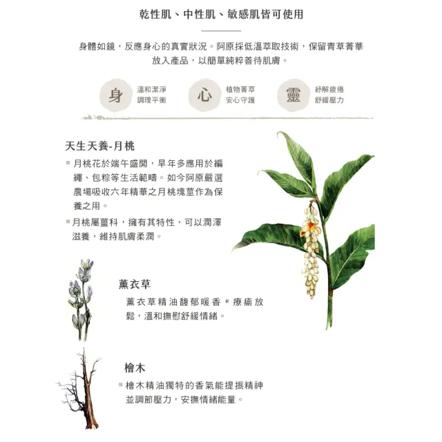 【阿原】薰衣草洗澡露-250mL(清潔同時保養)