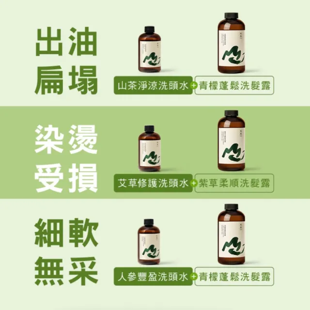 【阿原】青檬蓬鬆洗髮露-500mL(清潔同時保養)