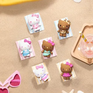 【YENDAR 研達】三麗鷗Hello Kitty繽紛泳衣系列盲袋[單袋](繽紛泳衣)