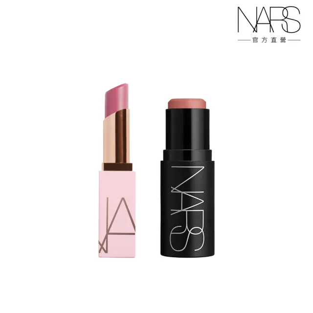 【NARS】官方直營 激情過後眼頰唇組(高調炫色眼頰棒+激情過後嫩唇膏)