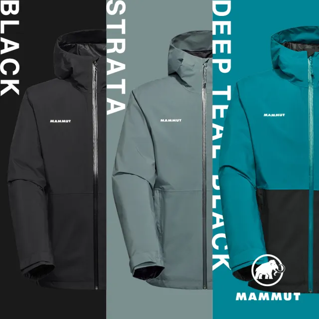 【Mammut 長毛象】Linard HS Thermo Hooded AF 防水繩化纖保暖連帽外套 男/女款 #1010-32170 (多色任選)