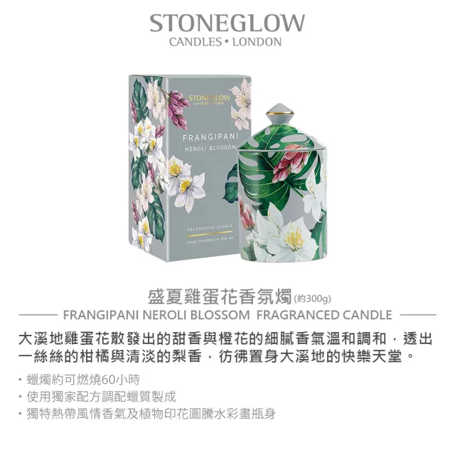 【STONEGLOW】Urban Botanics香氛燭1+1優惠組(香氛燭300g+香氛補充燭240g)