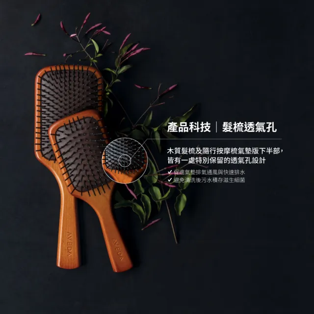【AVEDA】限定特製彩繪 隨行按摩梳_限量_獨家販售