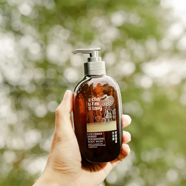 【茶籽堂】臺灣植萃保濕沐浴露500mL(荷葉清舒/青蜜滋養/清爽滋潤)