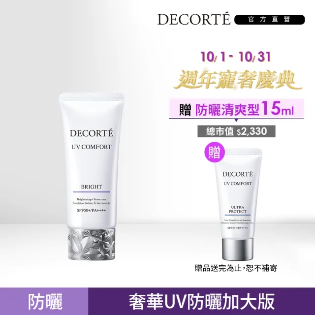 【COSME DECORTE 黛珂】極效光無痕防禦乳30mL(美白型)