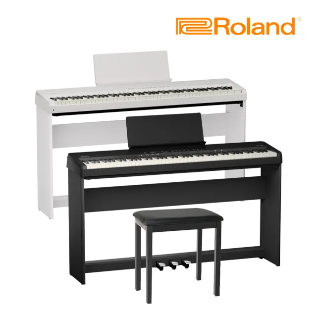 【ROLAND 樂蘭】FP-40 88鍵 數位電鋼琴 全套組 白色/黑色款