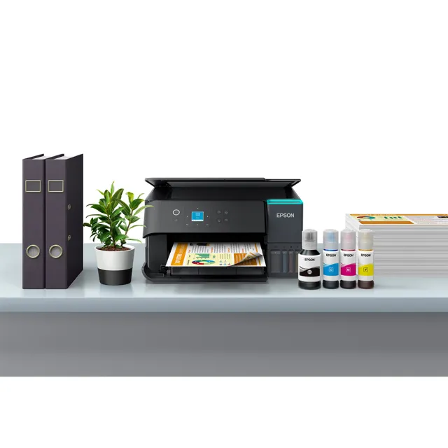 【EPSON】官方直營 L4360 高速三合一Wi-Fi智慧遙控連續供墨複合機(列印/影印/掃描/A4滿版列印)