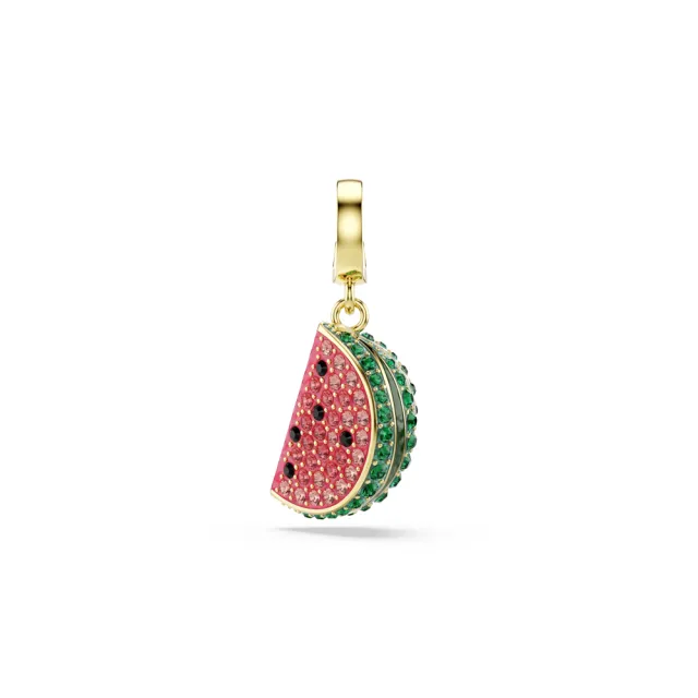 【SWAROVSKI 施華洛世奇】官方直營 Idyllia Charm 西瓜/泰迪熊/蜜蜂/愛心鑰匙/幸運草 掛件 吊墜 多款可選