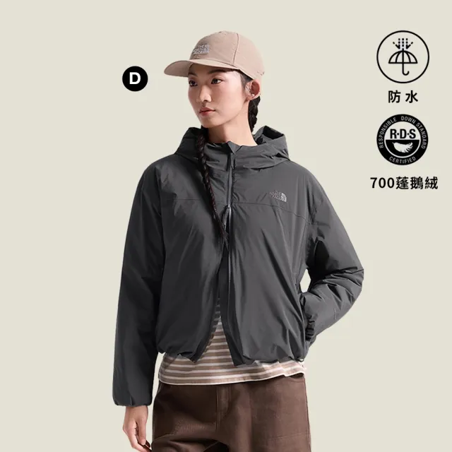 【The North Face】男女款DRYVENT防水羽絨外套 (多款可選)