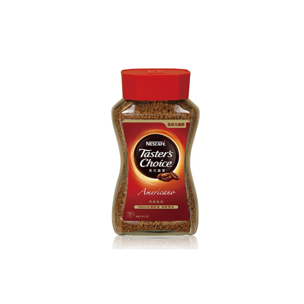 【NESCAFE 雀巢咖啡】美式鑑賞咖啡 175g/罐