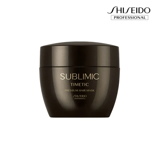 【SHISEIDO PROFESSIONAL 資生堂專業美髮】時韻黑妍髮膜200g(頭皮護理/髮質修護)