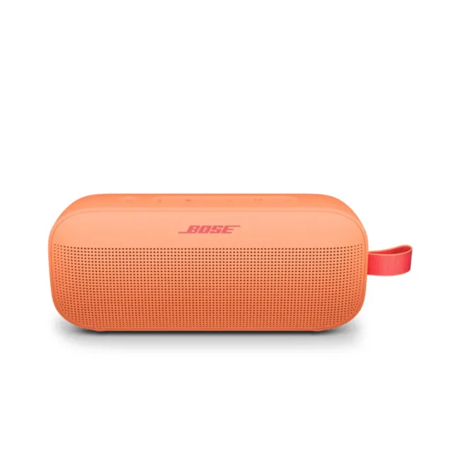 【BOSE】Soundlink Flex Ⅱ 防水防塵IP67 織帶掛環輕巧可攜式藍牙揚聲器 落日暖桃(第二代)