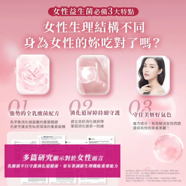 【YouBest 優倍多】五效蔓越莓益生菌4入(共120包)-順暢益生菌 杏輝獨家菌株LLVG 保證菌數100億