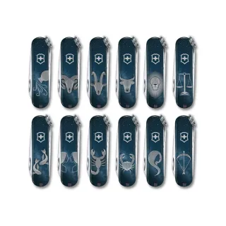 【VICTORINOX 瑞士維氏】瑞士刀 Classic SD 星座 58mm/7用 0.6223 多功能鑰匙圈