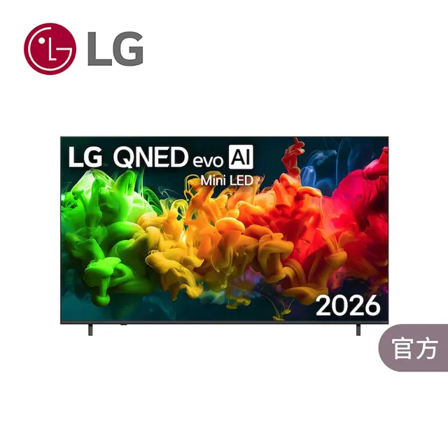 【LG 樂金】85型 4K 60Hz QNED evo 80系列 AI智慧聯網顯示器(85QNED80BTA)