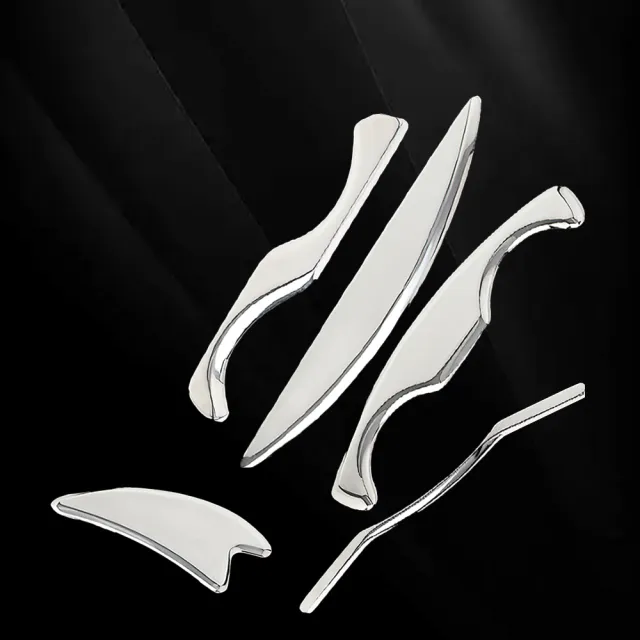 【上手家居】5套組 不鏽鋼筋膜刀(刮痧板/刮痧棒/撥筋棒/刮痧刀/按摩刀)