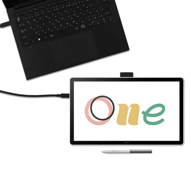 【Wacom】Wacom One 14 繪圖螢幕(DTC141W0Z)