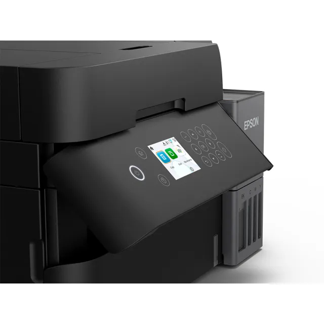 【EPSON】官方直營 搭3組T03Y原廠1黑3彩墨水★L6370 高速雙網三合一Wi-Fi智慧遙控連續供墨複合機
