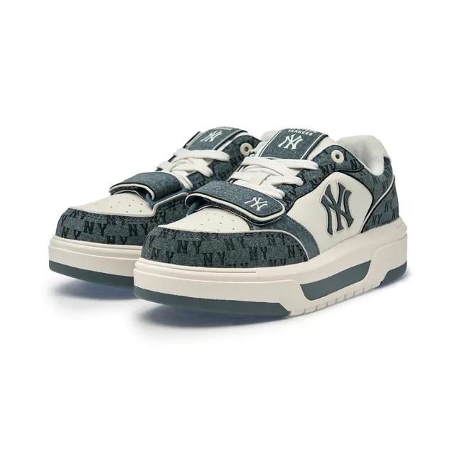 【MLB】Monogram老爹鞋 學長鞋 Chunky Liner系列 紐約洋基隊 (3ASXL156N-兩款任選)