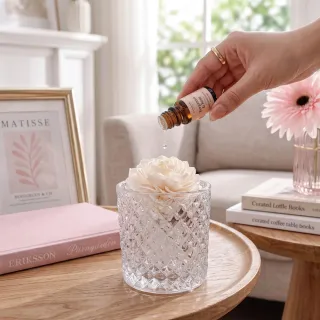 【The Forest 癒森林】野薔薇香氛擴香水晶禮盒含30ml品牌香氛油(送禮禮盒/居家香氛/生日禮物/香氛精油)
