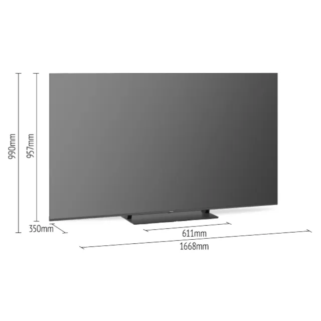 【Panasonic 國際牌】75型4K Mini LED 144Hz Fire TV聯網顯示器 無視訊盒(TV-75W95BGT)