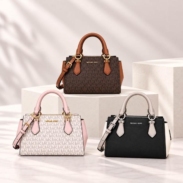 【Michael Kors】MARILYN系列  防刮皮革拼接 手提包 / 斜背包 / 黛妃包 (多色任選)