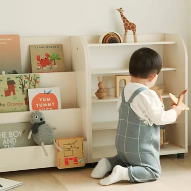 【iloom 怡倫家居】EDDI KIDS 四層玩具收納櫃 收納櫃 玩具櫃 玩具收納 櫃子 書櫃 收納架 置物櫃