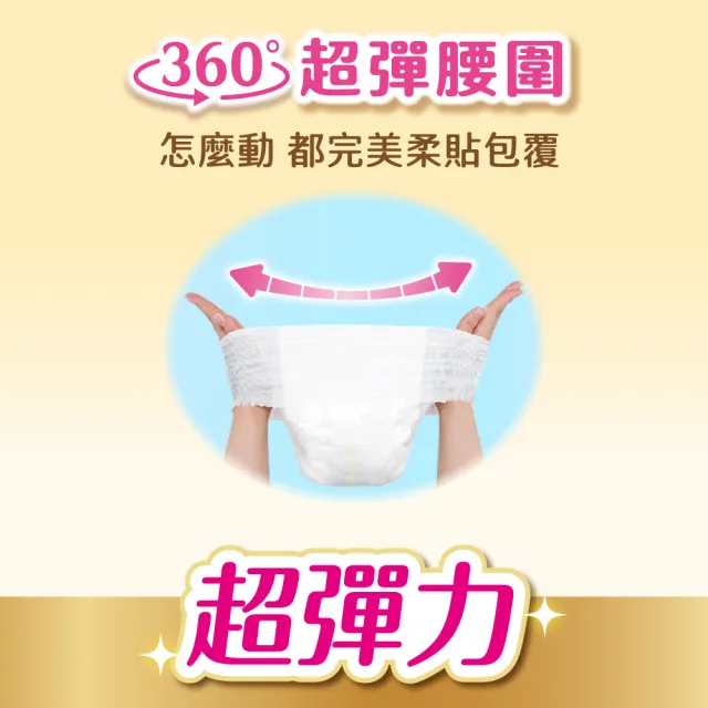 【滿意寶寶】極上呵護輕巧褲L-XXL(紙尿褲/尿布/日本白金/日本尿布)