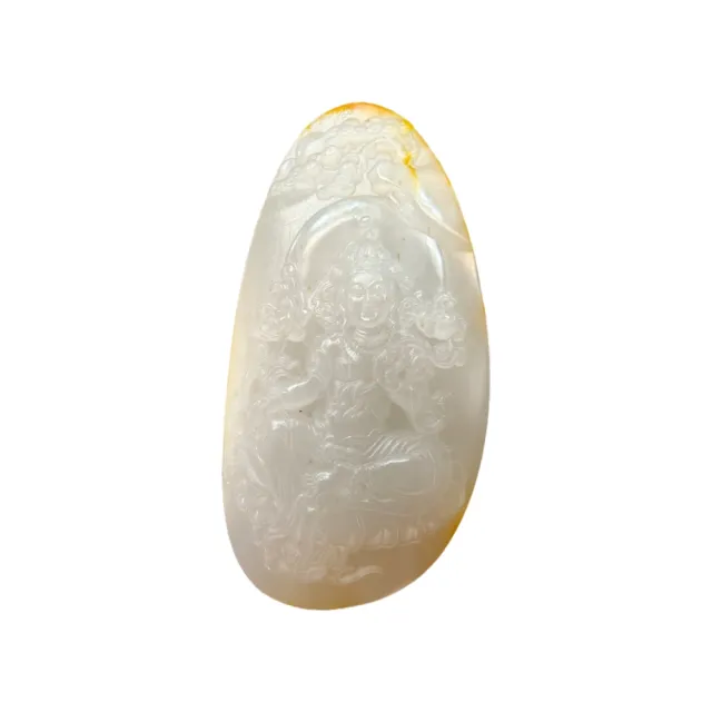 【藏古祥館】和田 綠渡母 SQE48 (宗教開運 和田玉)