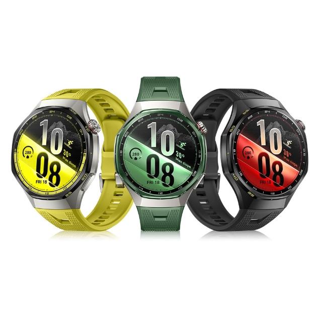 【HUAWEI 華為】WATCH GT 7 Pro 46MM 健康運動智慧手錶(境野黃/松霜綠/碳晶黑)