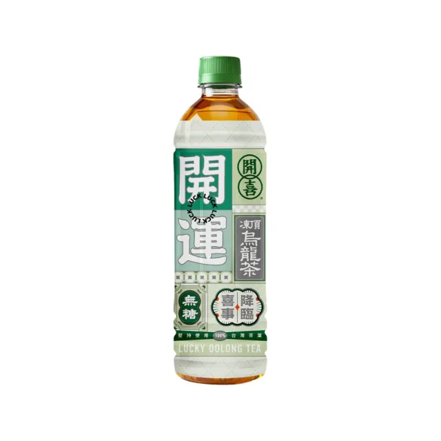 【開喜】凍頂烏龍茶-無糖575mlx3箱(24入/箱；共72入)