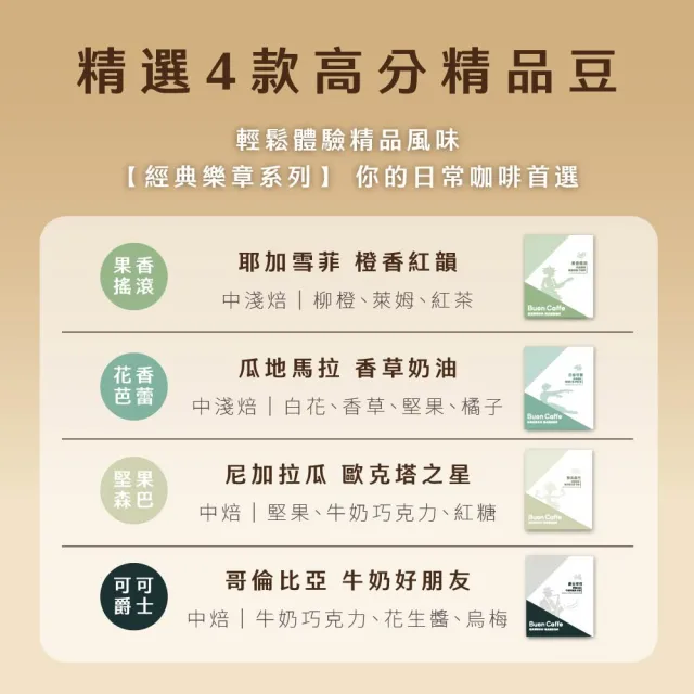 【Buon Caffe 步昂咖啡】經典系列精品咖啡｜10g濾掛咖啡｜20入｜快速出貨 雙11 1111  禮盒 禮物