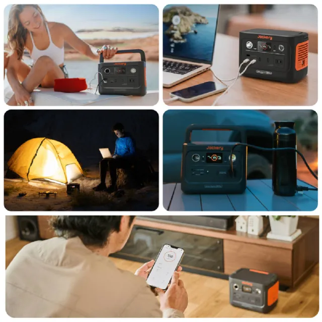 【Jackery】1000 Plus 2529Wh不斷電儲能戶外電源太陽能組(先創公司貨)