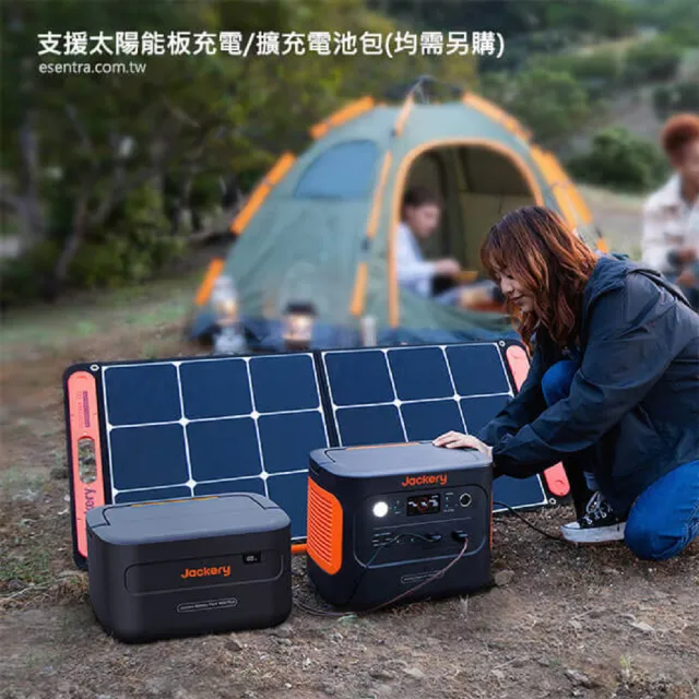 【Jackery】1000 Plus 2529Wh不斷電儲能戶外電源太陽能組(先創公司貨)