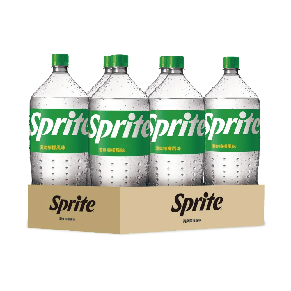 【Sprite 雪碧】寶特瓶2000mlx2箱(12入)(TQF微笑標章)